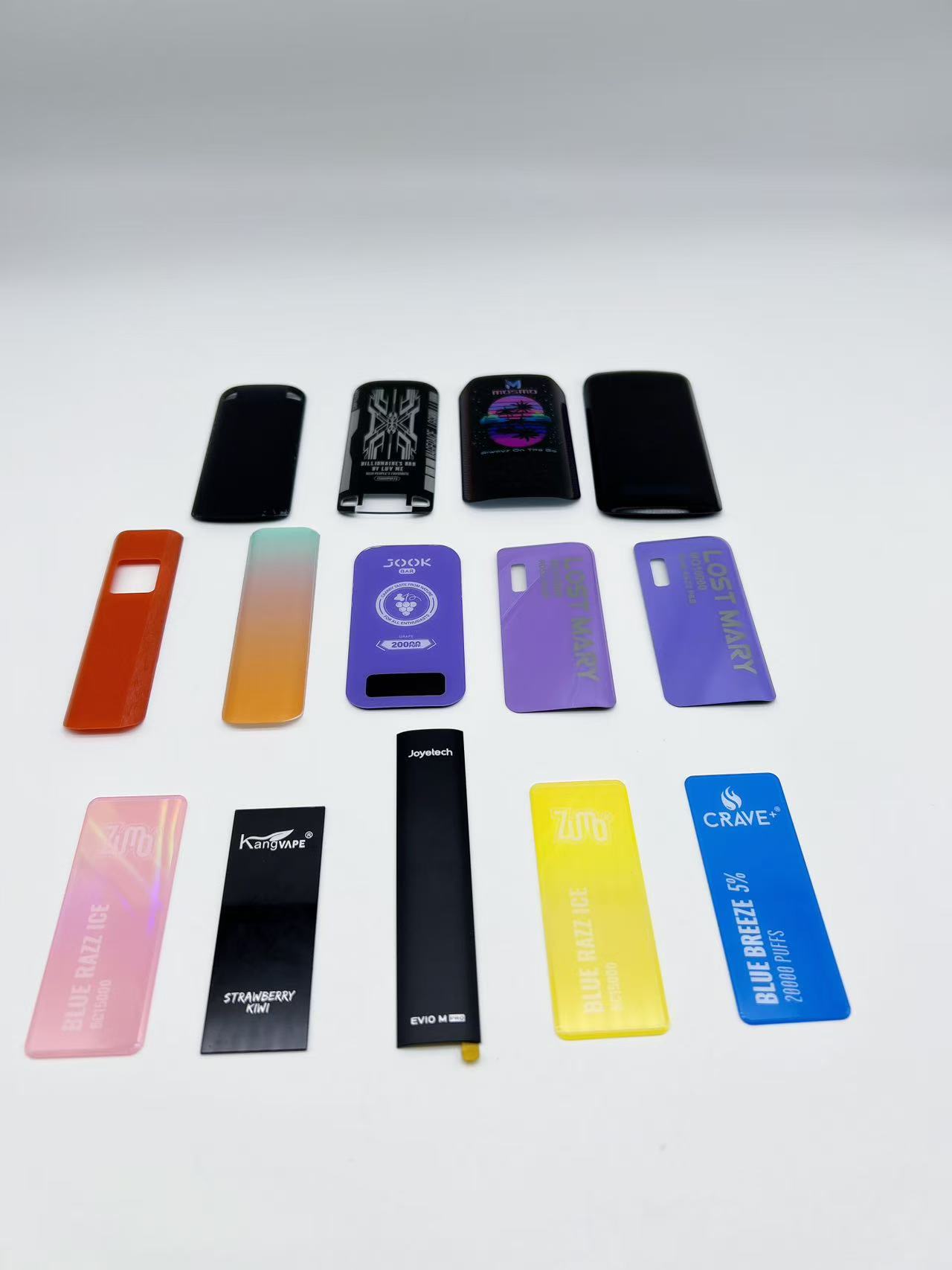平面或热弯电子烟膜片